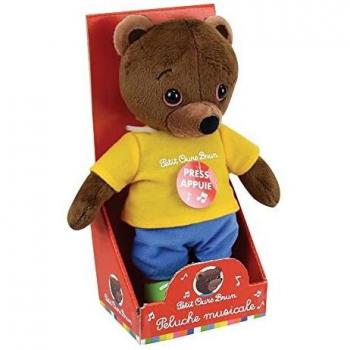 22 cm Petit Ours Brun Musical Stuffed Toy