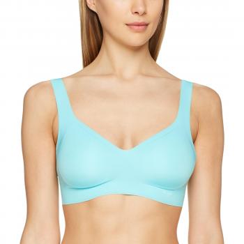 Sloggi Women's Zero Feel Bralette, Turquoise, S (8/10)