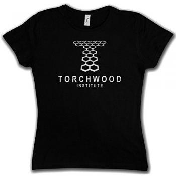 Camiseta Sci-Fi Vintage Torchwood – Mujer Girlie y Women