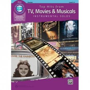 Alfred Music Publishing Top Hits from TV Clarinet
