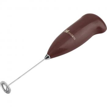 Durable Electric Coffee Milk Frother Wand with Whisk