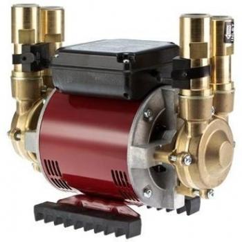 0 Bar Positive Twin Impeller Brass Heavy Duty Regenerative Shower Pump