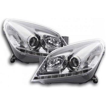 Fari Lampioni Daylight per Opel Astra H 2004‑2009 Cromati