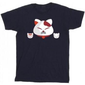 T-Shirt Disney Big Hero 6 Baymax con faccette di gattini
