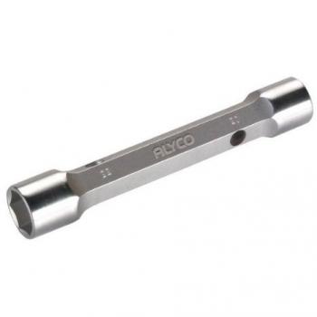 Llave Hexa‑Tubo 14-15 mm, 2 Bocas, Forjado Alyco