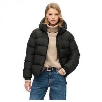 Superdry W5011721a Women’s Sports Jacket, Black,