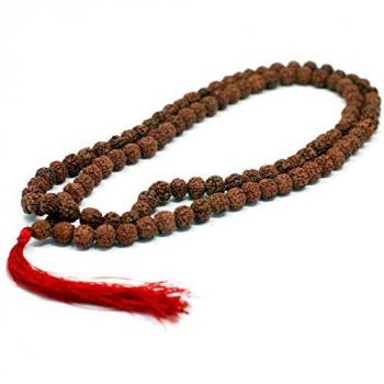 108 Brown Spiritual Rudraksha Chain