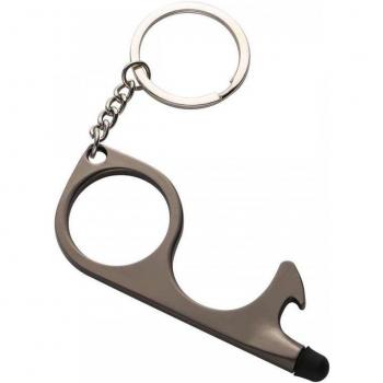 Touch Screen Anti-Contact Door Opener Keychain