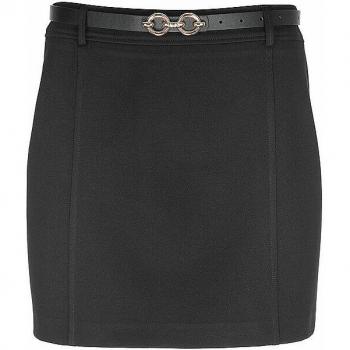 Liu Jo XS Black Belted Skirt