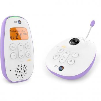BT 450 Audio Baby Monitor with Moon Lightshow and Lullabies