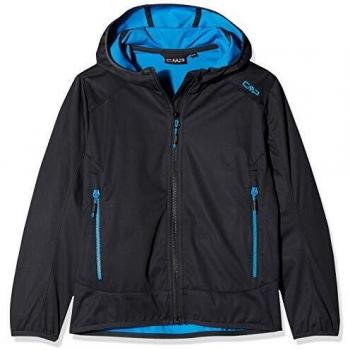 CMP Jungen Outdoor‑Jacke Softshell 39A5134, Farbe Antracite – Größe 98