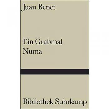 Juan Benet Ein Grabmal/numa (Eine Sage): Zwei Erzählungen (Bibliothek Suhrkamp)