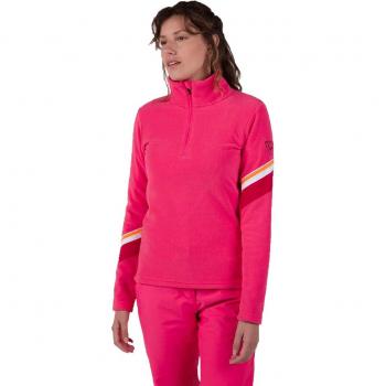 Rossignol Damenfleece‑Sweatshirt Strawpile Half Zip – L