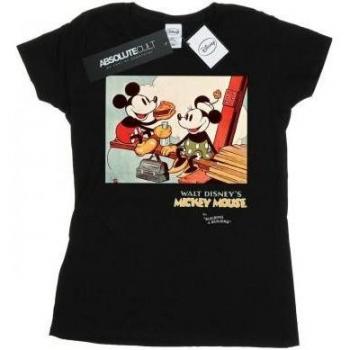 Disney Female “Building A” Mickey Mouse White T‑Shirt