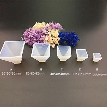 Silicone Pyramid Mold for Decorative Resin Jewelry