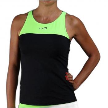 Camiseta Deportiva de Manga Corta Endless Lace Verde limón L