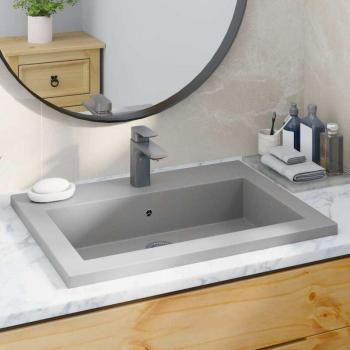 Lavandino in Granito Ghiaccio 600x450mm