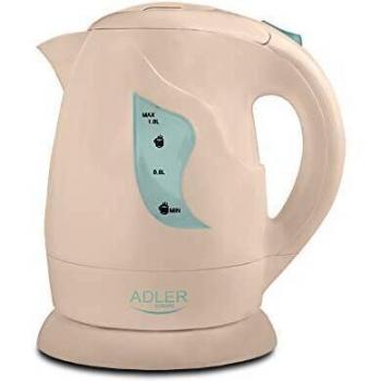 Adler AD 08b Wasserkocher 1 l Beige 850 Watt