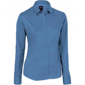 JOBELINE Damen Langarmbluse Cecaria, Größe 44, in Rauchblau