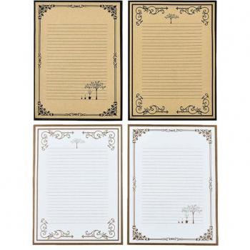 Papeles de Nota Estilo Chino 32 Unids