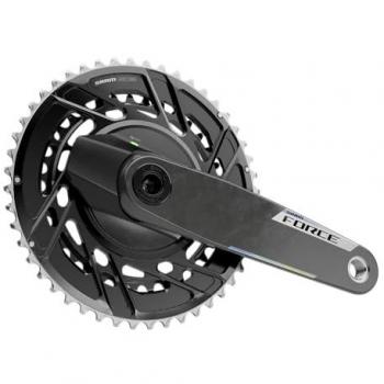 AXS E1 Dual Thread Crankset with Power Meter – SRAM Force, Noir, 175 mm, Unisex