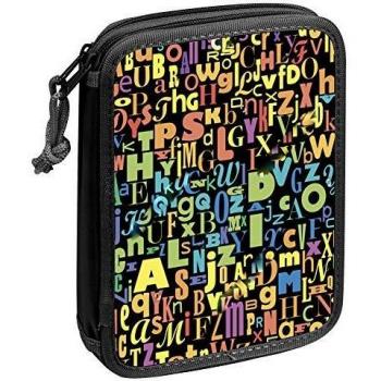 Estuche plumier lettering 2 pisos alpino ua000154