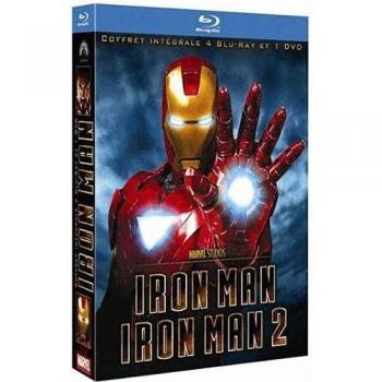 Coffret collector Iron Man 1 & 2 en Blu-Ray