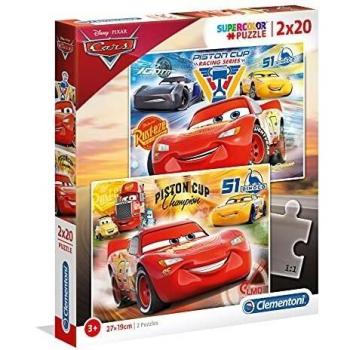 Puzzle 2×20 Piezas Disney Cars 3
