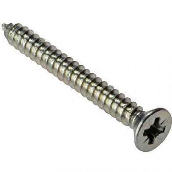 Forgefix Self-Tapping Screw Pozi Compatible CSK ZP 1in x 8 Box 200 FORSTCK18Z