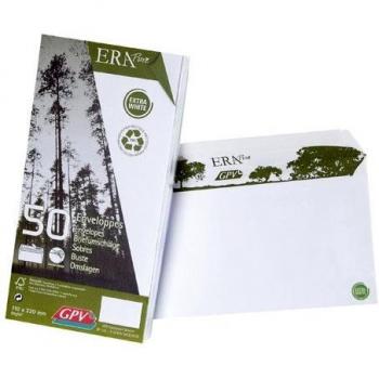 Pochettes C4 extra blanches 100% recyclées 250 unités