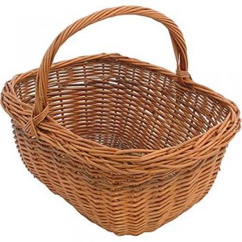 Panier en osier pour récolte de champignons