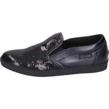 Sneakers Élégantes Femme Noir Paillettes
