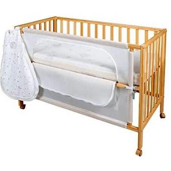 Roba safe asleep Room Bed Sternenzauber, Lettino per Neonati 60x120 cm, Materasso e Sacco Nanna Inclusi, Legno naturale
