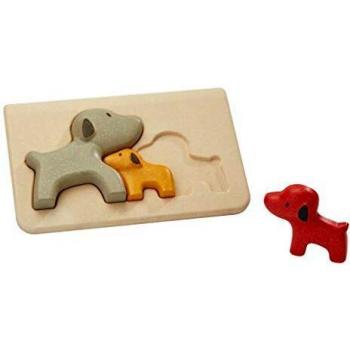 Educational Wooden Dog Puzzle (Plantoys)