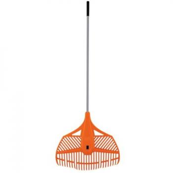 Escoba Jardín Plástica Truper 18 cm 26 Dientes