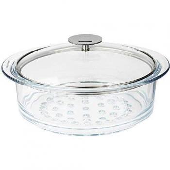 Cuit-vapeur en verre Cristel 24 cm