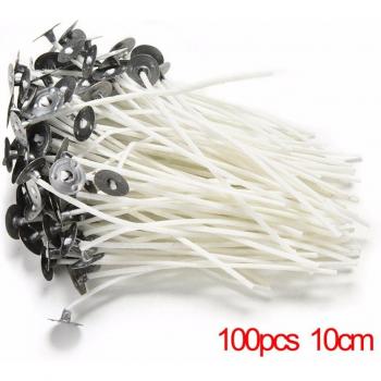 Mèches à bougies DIY 100 pièces