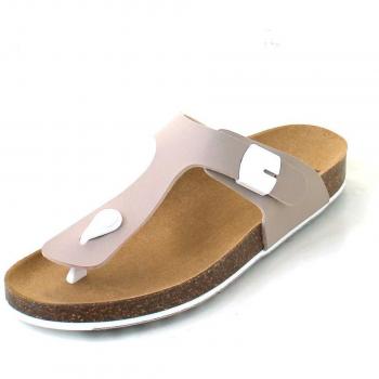 Scholl Infradito Spikey Donna Bioprint Beige 39