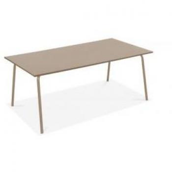 Mesa de jardín rectangular 180 x 90 cm