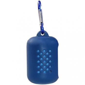 Silicone Shell Microfiber Towel for Sports and Fitness
