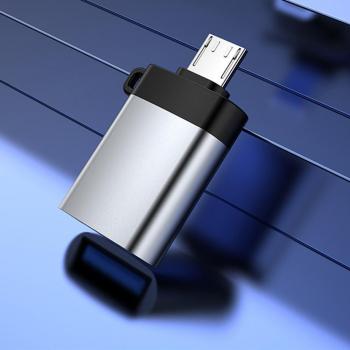 Connexion USB‑C à Micro‑USB 3.0 OTG – câble résistant aux pertes