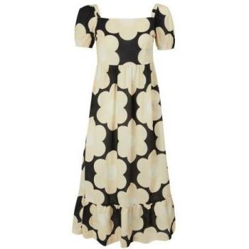 Abito Estivo Midi Margherita, Colore Nero – Orla Kiely