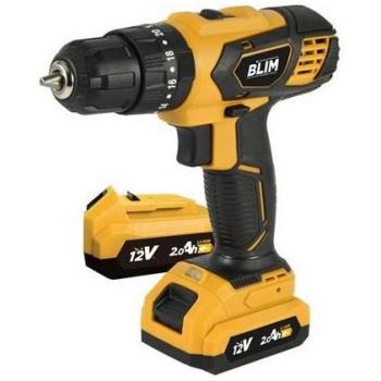 Blim Berbequim 12V 2Ah 1500 rpm com 2 Baterias + Maleta