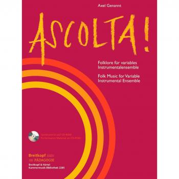 Ascolta! Folklore für variables Instrumentalensemble mit CD ROM
