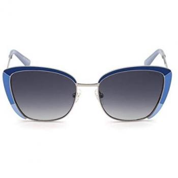 Monturas de Gafas GUESS GU7585 92B 55, Unisex Adulto, Azul