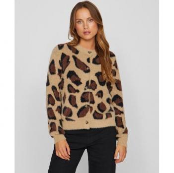Vila Strickpullover mit Knopfleiste Modell 'HELLY'