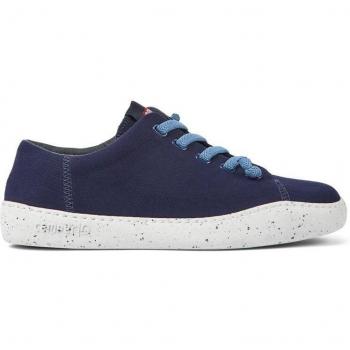CAMPER Peu Touring Women's Casual Shoes Blue Size 40 Cotton Fabric