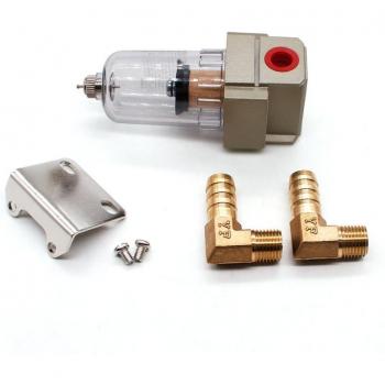 Universal Oil Separator with 90 Degree Adapter