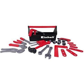 Cassetta Attrezzi Einhell per Bambini 28 cm Rosso 24 Pezzi