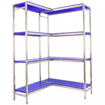 Étagère Simoninox 4 Niveaux Métallique Sans Vis
